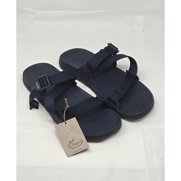Chaco Lowdown Sport Slide Sandal Slip On navy Men's size 13 - Picture 1 of 9